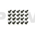 821605 Socket Head Button Self Taping Screws - Black (2x5) x20    GAUI X3  